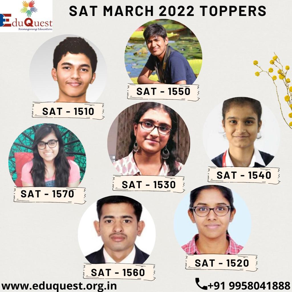 SAT March 2022 Toppers