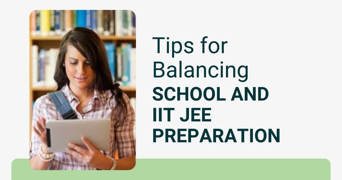 IIT JEEand school balnce