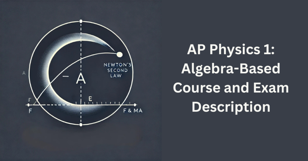 AP Physics 1: Algebra-Based Course and Exam Description