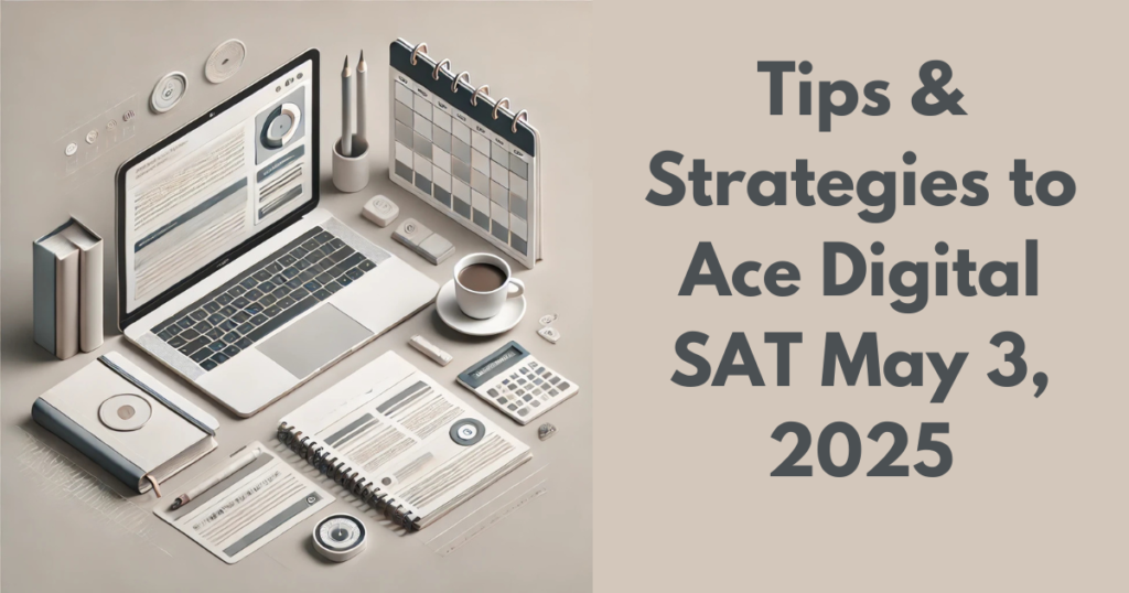 Tips & Strategies to Ace Digital SAT May 3, 2025