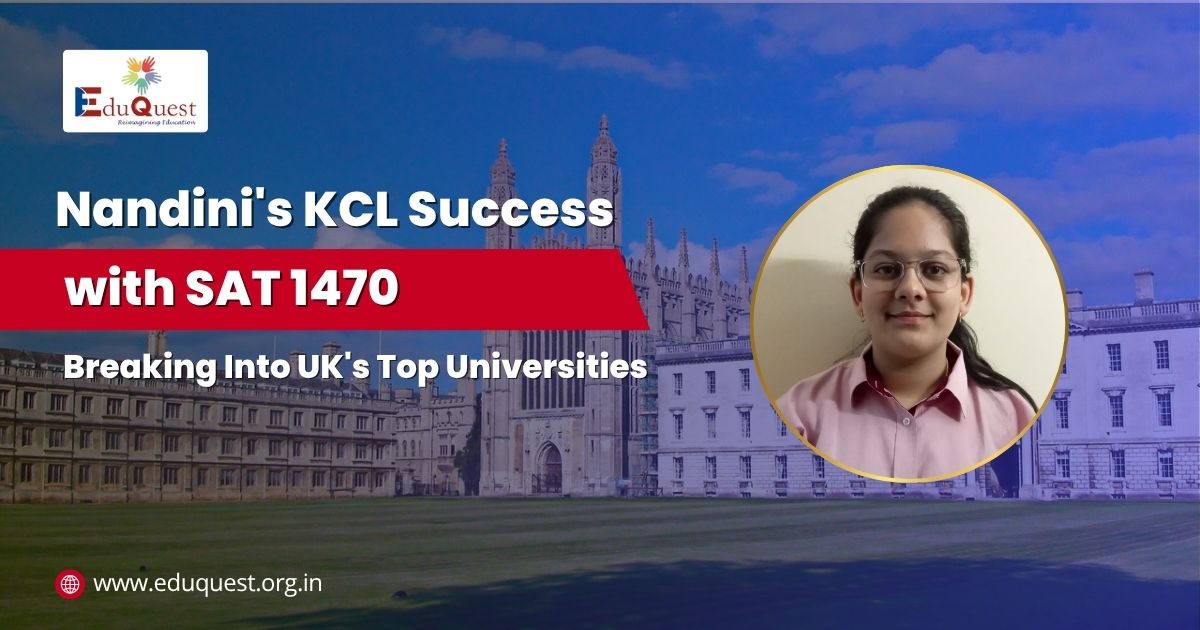 Nandini's KCL Success