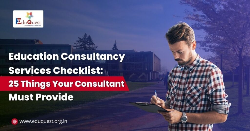 Education Consultancy Services Checklist