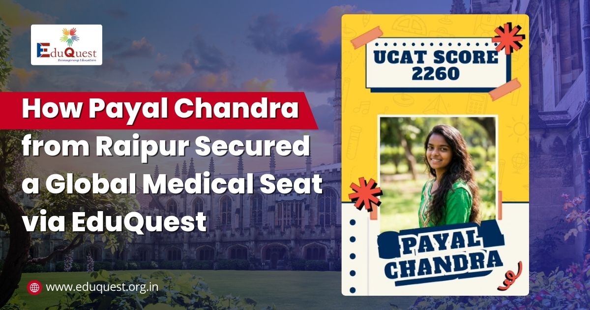 UCAT Success Story Payal Chandra