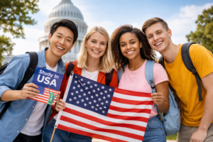 Different Options for SAT Attempt – Get Complete Assistance from the top SAT Institute in India 2 Students planning to study abroad with EduQuest guidance showing global universities and career pathways