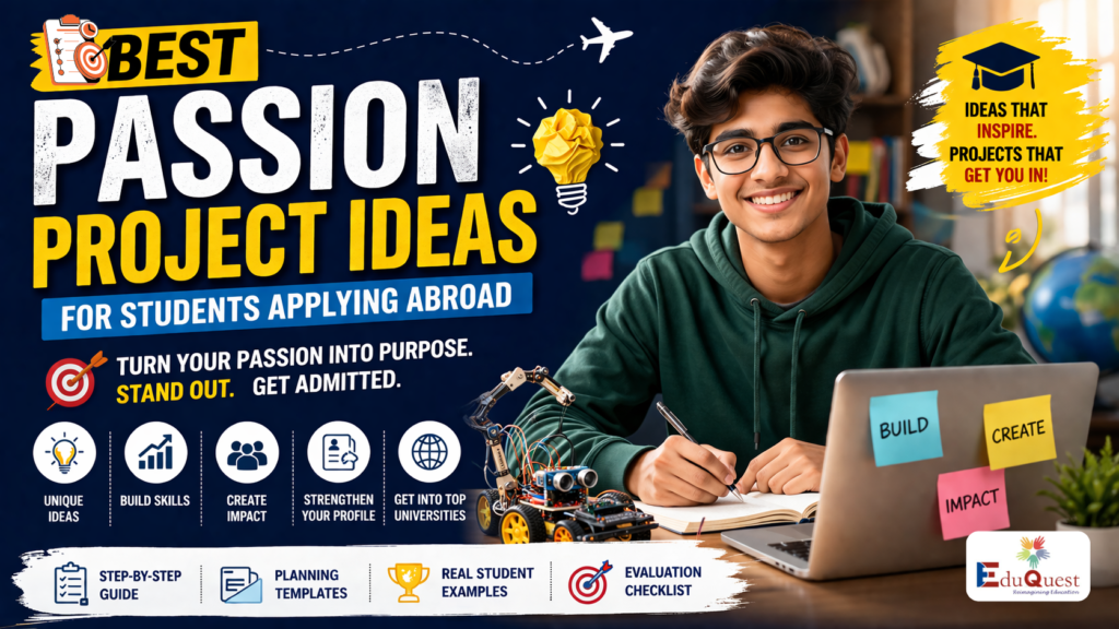 passion project ideas for students applying abroad