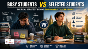 Busy Students vs Selected Students