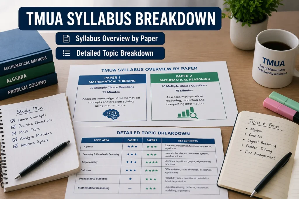 TMUA Syllabus Breakdown