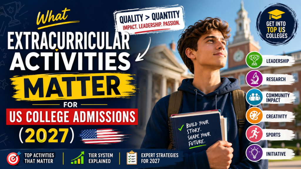 What Extracurricular Activities Matter for US College Admissions (2027)