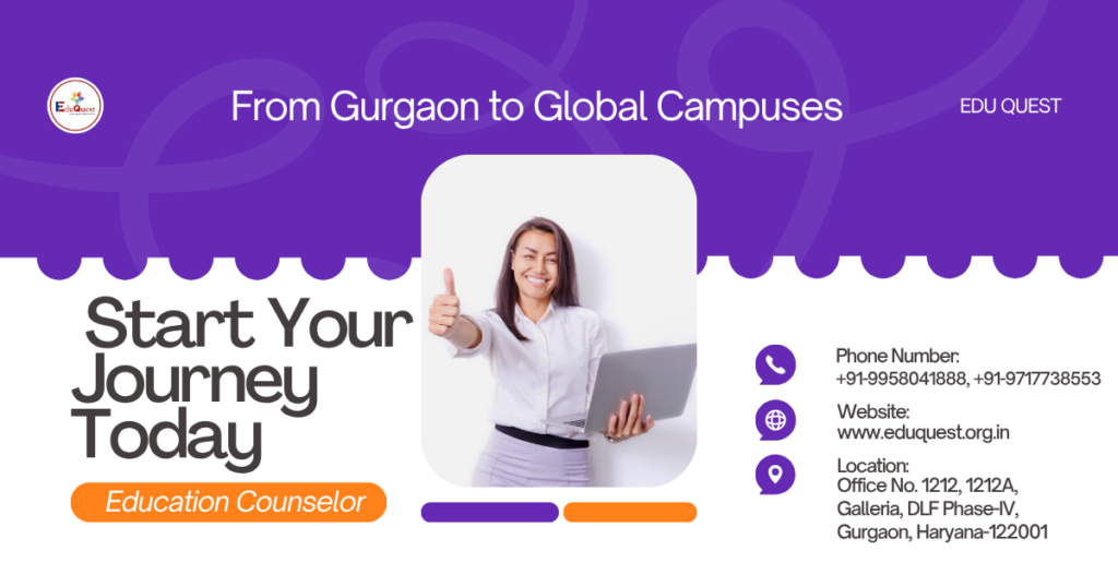 educational counsellors in Gurgaon providing study abroad guidance and career counselling.