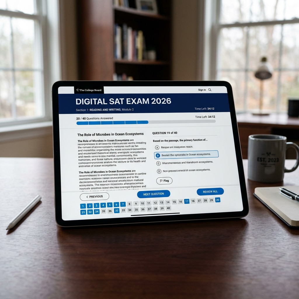 DIGITAL SAT EXAM 2026 EXPLAINED -Format Sections,Timing & Adaptive Model 3