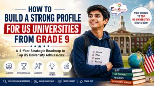 profile building for US universities from grade 9