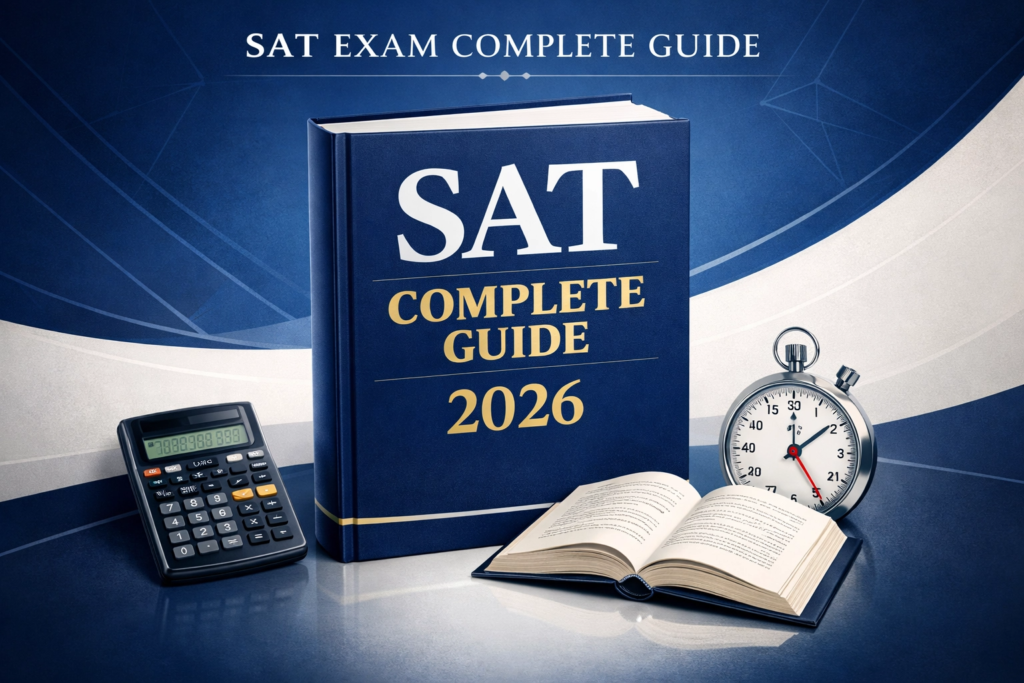 SAT EXAM 2026 FOR INDIANS STUDENTS: Complete Guide (Fee,Dates, Strategy) 1