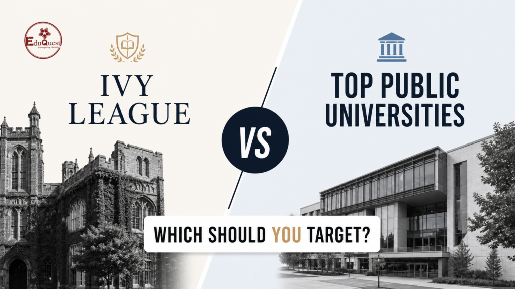 Ivy League vs top public universities