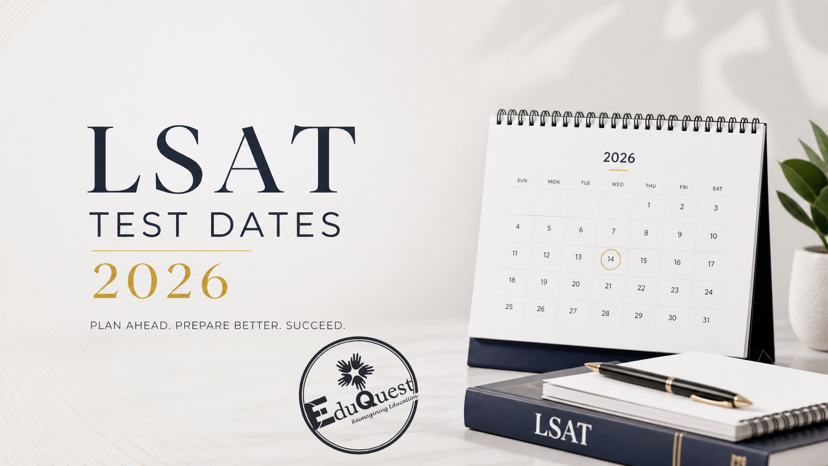 LSAT Test Dates 2026