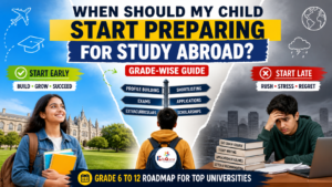 when should my child start preparing for study abroad
